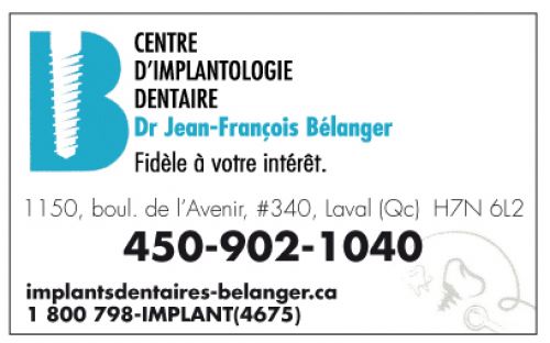 Centre D'Implantologie Dentaire à Laval